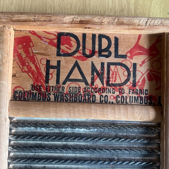Vintage Double Handi Washboard - Picture 2 of 4